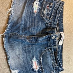 Hollister womens jean skirt size 9